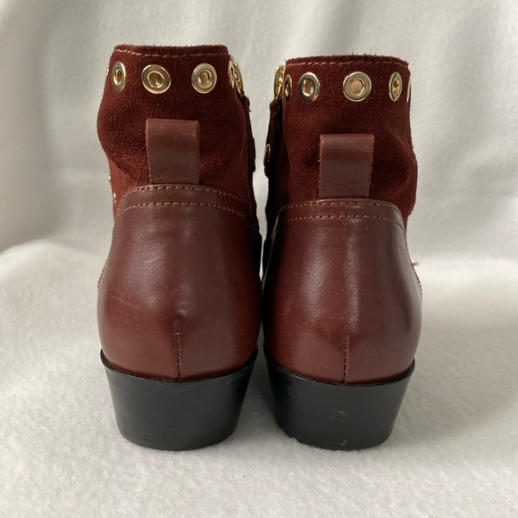 Geox Respira European Size 39 Suede Rust Bootie - Picture 9 of 16